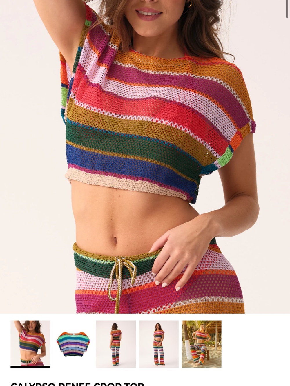 Pq swim beach coverup top
